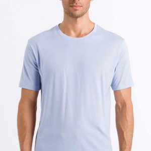 Camiseta manga corta hombre 100% algodón Hanro Night & Day