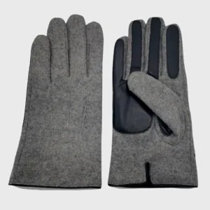 GUANTES CABALLERO PIEL Y LANA