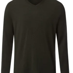 Camiseta de manga larga en cuello V de HANRO