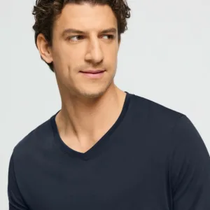 Camiseta en V de manga larga de Hanro