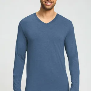 Camiseta en V manga Hanro